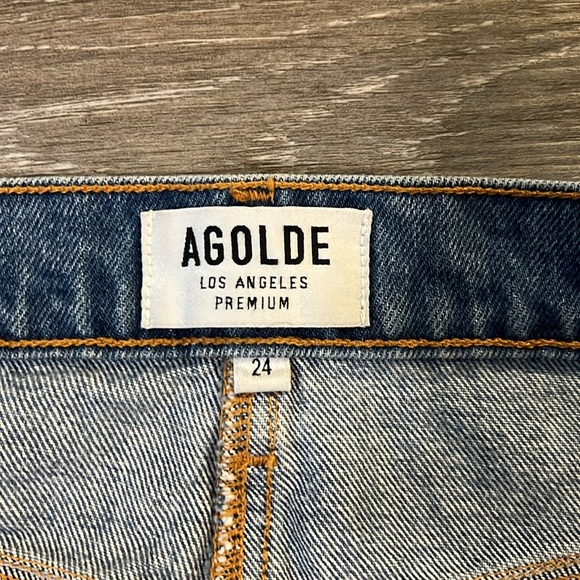 AGOLDE High Rise Mini Skirt - Picture 6 of 7